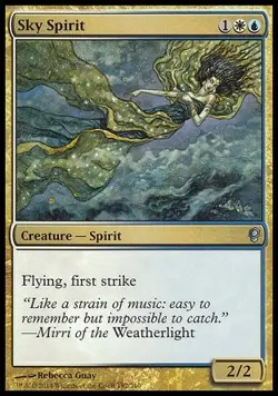Magic the Gathering MTG Sky Spirit (192) Conspiracy NM - Image 1