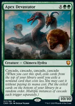 Magic the Gathering MTG Apex Devastator (217) Commander Legends NM - Image 1