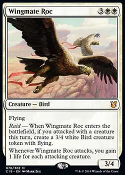 Magic the Gathering MTG Wingmate Roc (78) Commander 2019 LP - Image 1