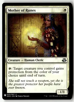 MTG - Mother of Runes (DDO) 20 Regular NM The List Reprints - Image 1