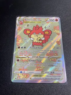 Simisear VSTAR GG37/GG70 Crown Zenith Galarian Gallery Ultra Rare Pokemon TCG - Image 1