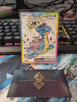Lapras ex 158/142 - S&V: Stellar Crown Ultra Rare - Pokemon TCG (NM) - Image 1