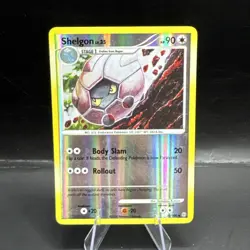 Pokemon SHELGON 50/100 Reverse Holo (2008 Stormfront) MP - Image 1