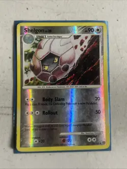 Pokemon SHELGON 50/100 Reverse Holo (2008 Stormfront) - Image 1