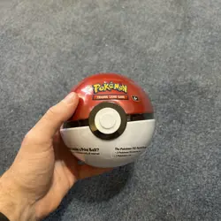 H24 PokeBall Tin Pokemon TCG - Standard Ball - NEW SEALED - 3 Booster Packs - Image 1