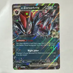 N's Zoroark Ex 098/159 - Double Rare - SV09: Journey Together - Pokemon TCG NM - Image 1