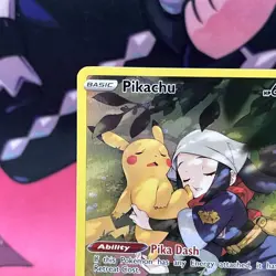 Pokemon TCG Pikachu TG05/TG30 Holo Rare Lost Origin Trainer Gallery - Image 2