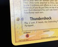 Ditto [Pikachu] 2005 Pokemon EX Delta Species #63/113 Common Moderately Played - Image 5