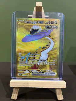 Pokemon TCG Raging Bolt ex Scarlet & Violet-Temporal Forces 218/162 Holo... - Image 4