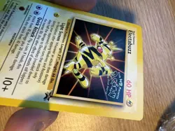 Electrabuzz #2 Black Star Promo Stamped Pokemon 1st Movie Non-Holo LP - Image 3