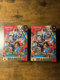 Pokemon TCG Mega Evolution Build and Battle Box Factory Sealed Brand New (2) - Image 1