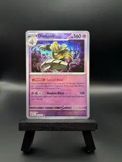 Pokemon Dusknoir (Poke Ball Pattern) 037/131 Prismatic Evolutions Holo LP - Image 1