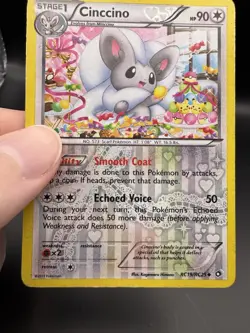 Pokemon Cinccino RC19/RC25 Legendary Treasures: Radiant Collection Holo HP - Image 3