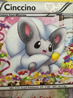 Pokemon Cinccino RC19/RC25 Legendary Treasures: Radiant Collection Holo HP - Image 4