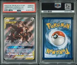 Pokemon Umbreon & Darkrai GX Tag Team Powers Coll. Full Art Promo SM241 PSA 10 - Image 3