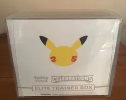 Pokemon TCG: 25th Anniversary Celebrations Elite Trainer Box (2021) - Sealed ETB - Image 1