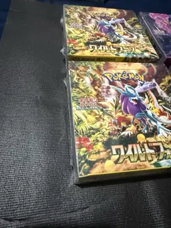 Pokemon Japanese 2x Wild Force 2x Night Wanderer Booster Boxes -Sealed US Seller - Image 2