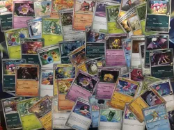 Pokemon TCG Destined Rivals Bulk 50 Cards Bundle - Image 1