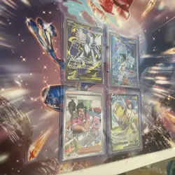 Pokemon TCG 4 Card Full Art and SIR Steal NM have triple of each value $44.00 - Image 3