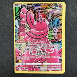Pokemon TCG Oricorio Crown Zenith Galarian Gallery GG04/GG70 MISCUT ERROR Card - Image 1