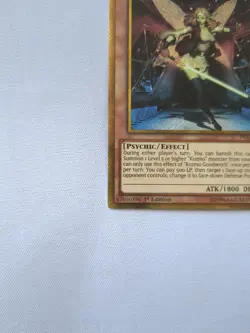 PGL3-EN025 Kozmo Goodwitch Gold Secret Rare 1st Edition Yugioh Card - Image 4