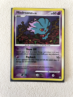 Classic Pokemon Card Bundle - Psychic Pokemon - Mr Mime, Misdreavus, Azelf - Image 4