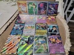 Pokemon TCG Mixed Card Lot of 40 Illustration Rare EX - Image 1