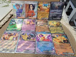 Pokemon TCG Mixed Card Lot of 40 Illustration Rare EX - Image 3