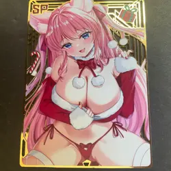 WES - Goddess Story Gold METAL Card - Serial Number #015/100! Anime Girl - Image 1