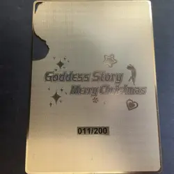 WES - Goddess Story Gold METAL Card - Serial Number #011/200! Yor Spy X Anime - Image 5