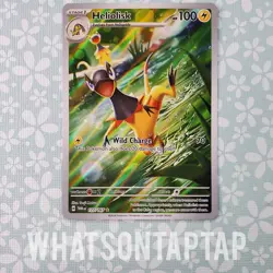 Pokemon Card Heliolisk 177/167 Secret Rare Scarlet Violet Twilight Masquerade LP - Image 1