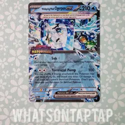 Pokemon Card Wellspring Mask Ogerpon Ex 064/167 SV Twilight Masquerade Stamped - Image 1