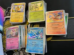 Pokemon TCG Prismatic Evolutions Bulk Cards ~250 cards in booster bundle boxes - Image 2