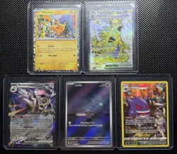 Pokemon Card Lot Gengar Cleffa Pikachu - Image 1