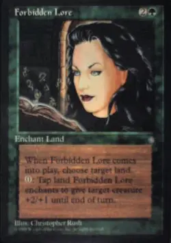 Forbidden Lore - Ice Age: #236, Magic: The Gathering Nm R202 - Image 1