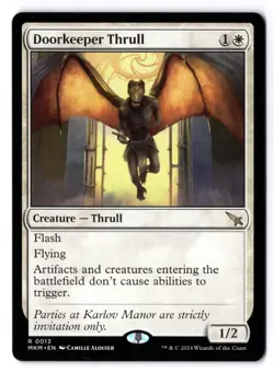 Doorkeeper Thrull NM* Murders At Karlov Manor ENGLISH 0013 mtg -UnltdCards - Image 1