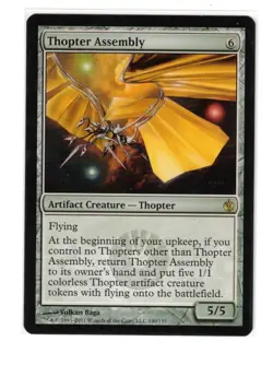 MTG - NM - Thopter Assembly - Mirrodin Besieged 140 - Image 1
