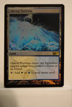 Magic 2010 Core Set M10: Glacial Fortress Foil 226/249 NM - Image 1