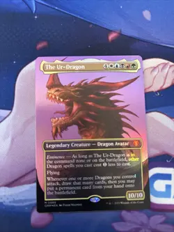The Ur-Dragon (Borderless) Commander Masters Foil - Image 1
