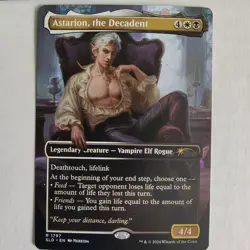 Astarion, the Decadent - Borderless - NM - Secret Lair SLD - MTG - Image 1