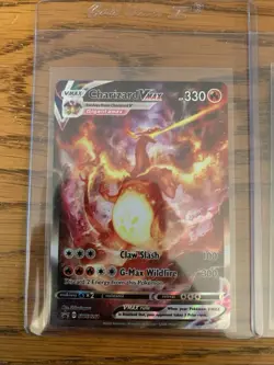 Pokemon Charizard Ultra Premium Collection Promo Set SWSH260 V SWSH261 Vmax... - Image 2