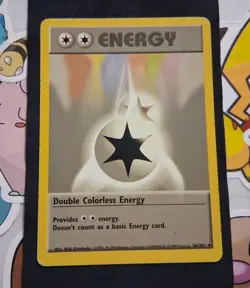 Double Colorless Energy 96/102 Base Set Mp - Image 1
