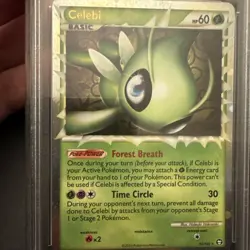 2010 Pokemon HGSS Triumphant # 92 Celebi Holo PSA 9 MINT! Ultra Rare! Free Ship! - Image 2
