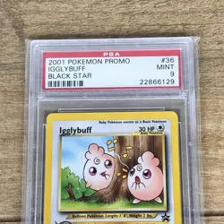 Pokemon Black Star Promo Igglybuff - PSA 9/10 2001 - Image 3