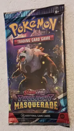 (10) Pokemon Twilight Masquerade Booster Packs (NEW-SEALED) - Image 3