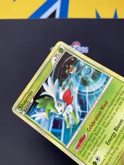 Pokemon TCG Shaymin Unleashed 8/95 Holo Rare LP. - Image 2