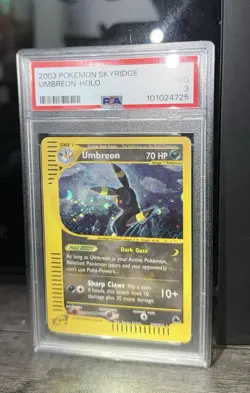 Pokemon Umbreon Skyridge Holo Rare #H30 PSA - Image 1