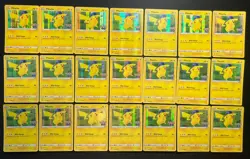 21X Pokemon TCG Pikachu Pokemon Go 028/078 Holo Holo Rare LP-NM - Image 1