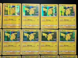 21X Pokemon TCG Pikachu Pokemon Go 028/078 Holo Holo Rare LP-NM - Image 3