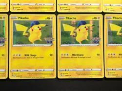 21X Pokemon TCG Pikachu Pokemon Go 028/078 Holo Holo Rare LP-NM - Image 5